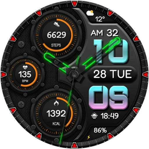 Hybrid GIMAGO URX19 Watch face screenshot 23