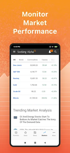Seeking Alpha: News & Analysis screenshot 5