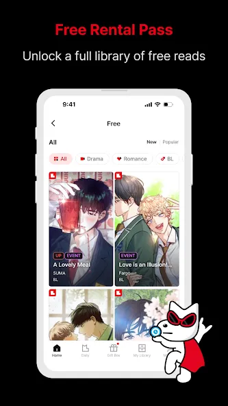 Lezhin Comics - Daily Releases screenshot 5