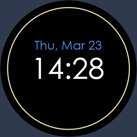 Iris4013 Digital Watch Face screenshot 16