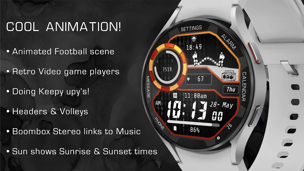FOOTBALL WORLD CUP Watch face screenshot 6