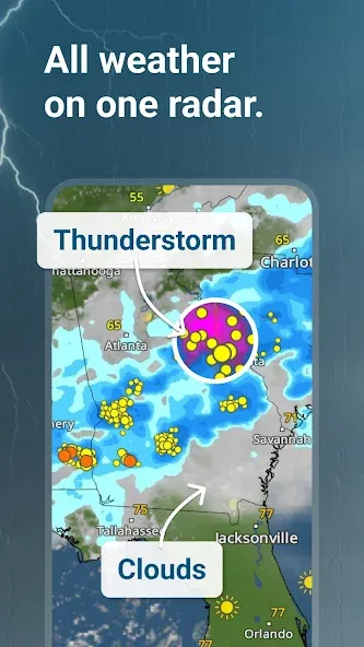Weather & Radar Forecast screenshot 2