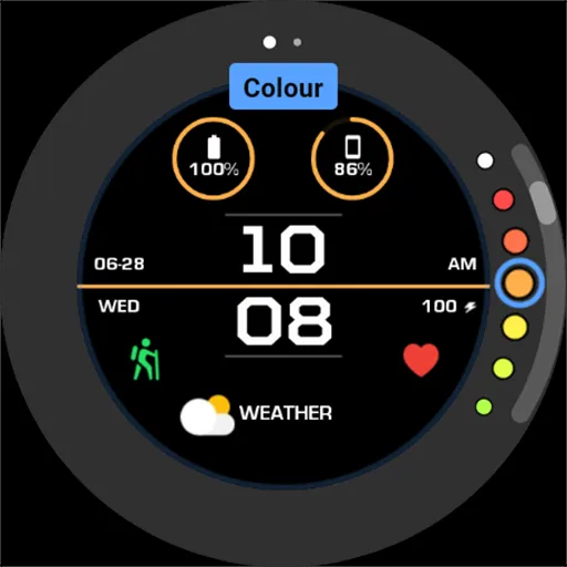 Night Beam - watch face screenshot 22