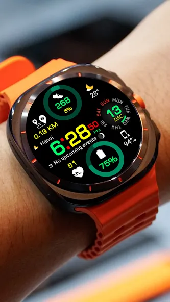 Digital Color WearOS NTV570 screenshot 11
