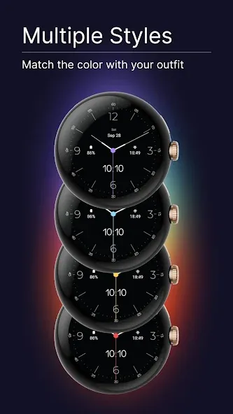 Simplicity - Wear OS WatchFace screenshot 5