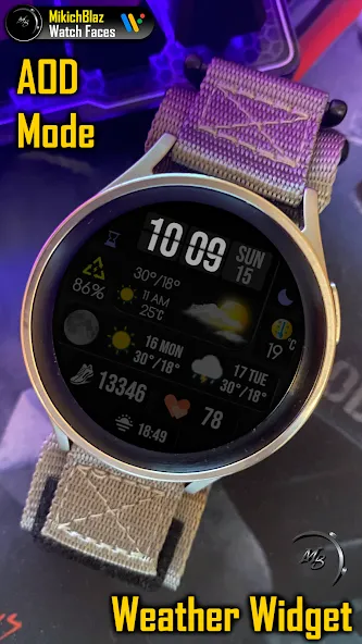 Weather Widget Watch Face screenshot 7