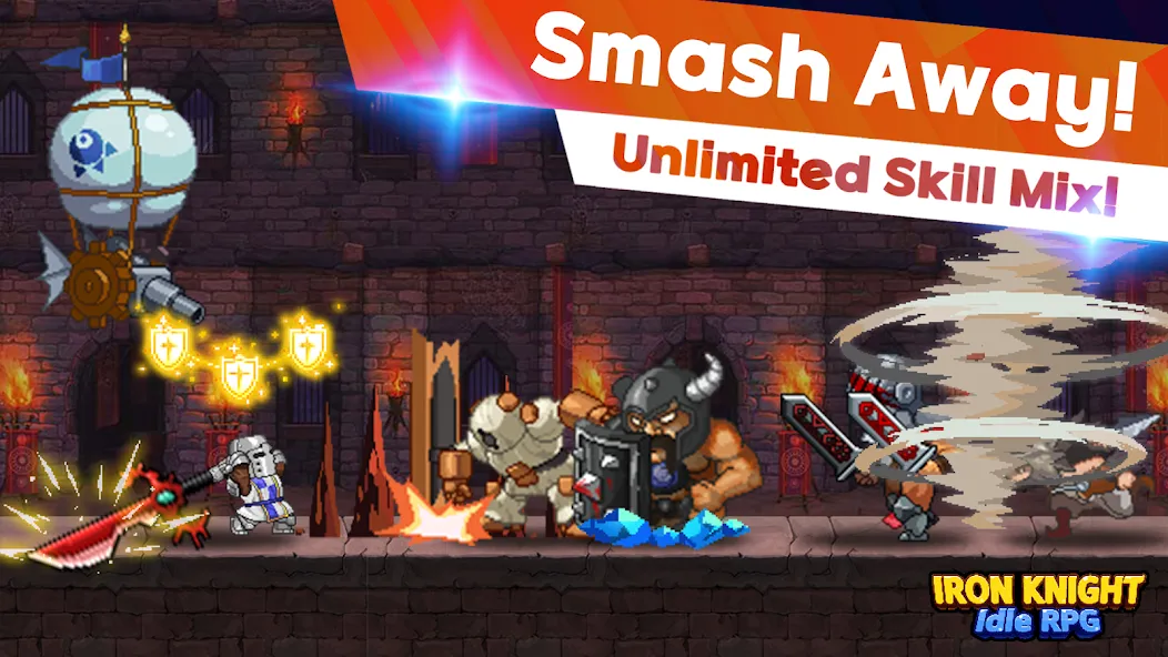 Iron knight : Nonstop Idle RPG screenshot 3