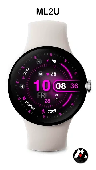 ML2U 220 Watch Face screenshot 7