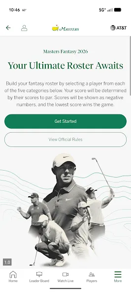 The Masters Golf Tournament screenshot 3