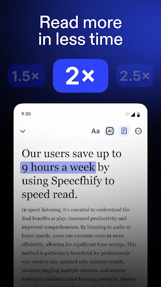Speechify – Text to Speech screenshot 4
