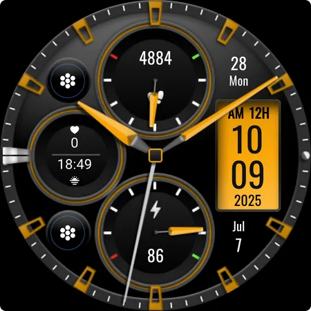 MJ178 Elegant Hybrid WatchFace screenshot 22