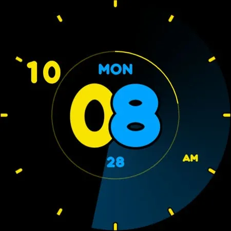 Minimalistic Watch Face 020 screenshot 7