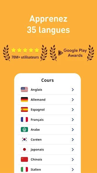 Apprendre une langue screenshot 1