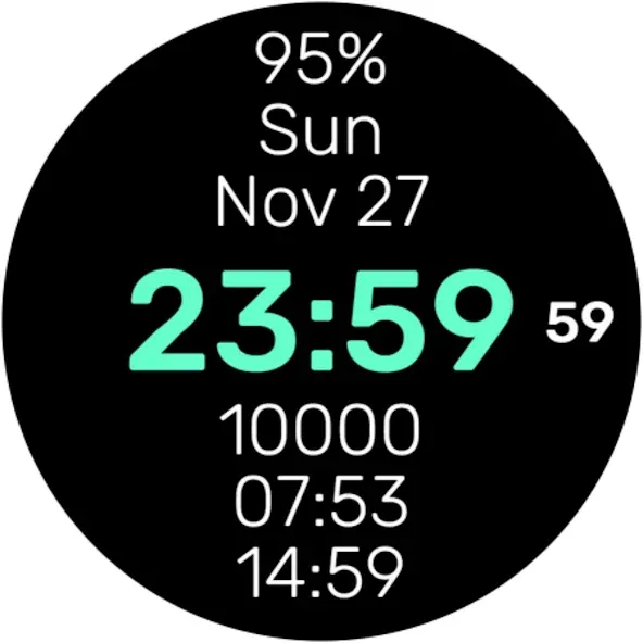 Simple Watch Face screenshot 34