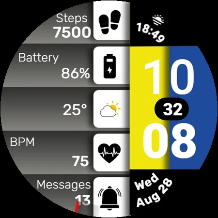 MAHO006 Wear OS Watch Face screenshot 24
