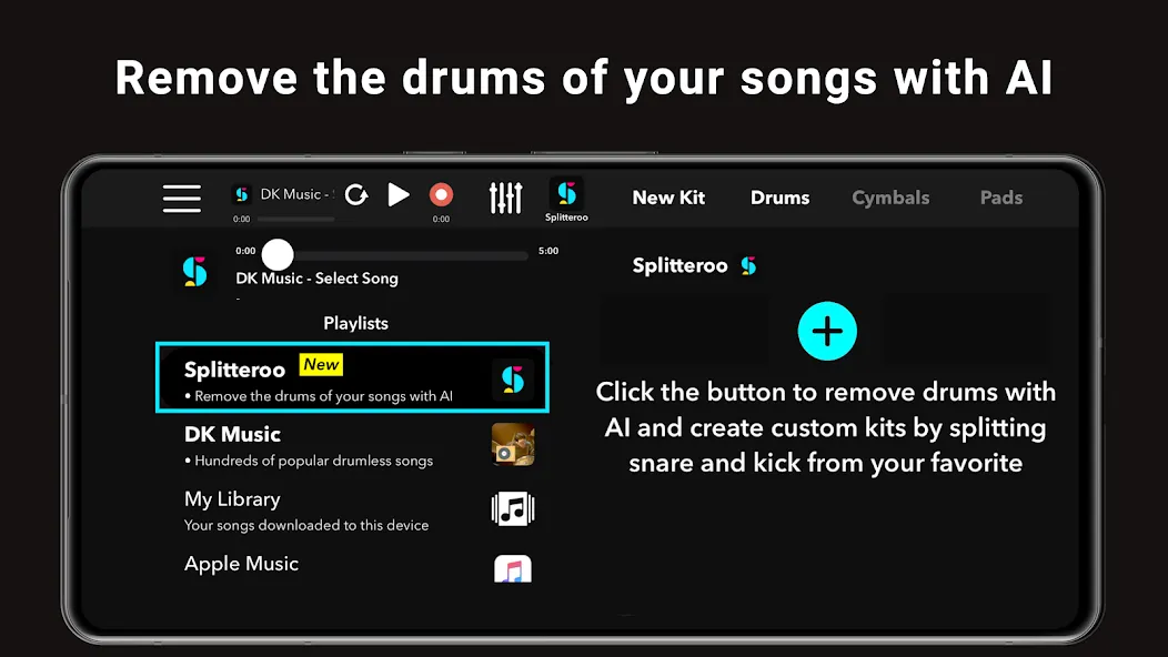 DrumKnee 3D Drums - Drum Set screenshot 3