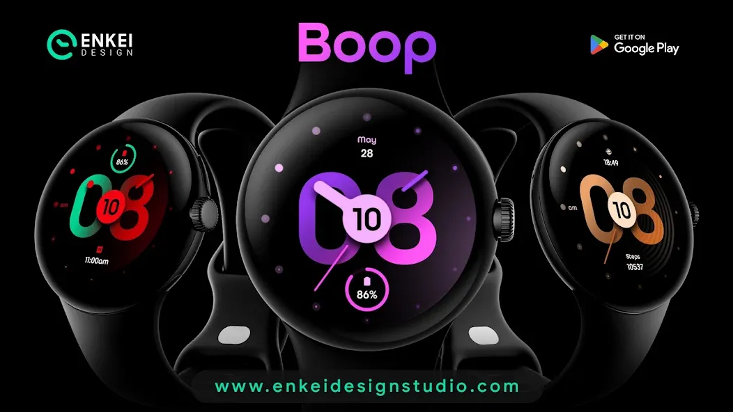 Boop - colorful hybrid watch screenshot 7