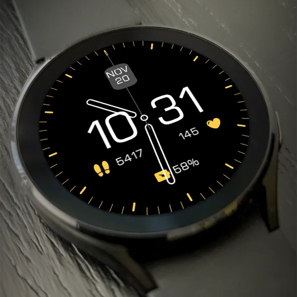 Key101 Analog Watch Face screenshot 2