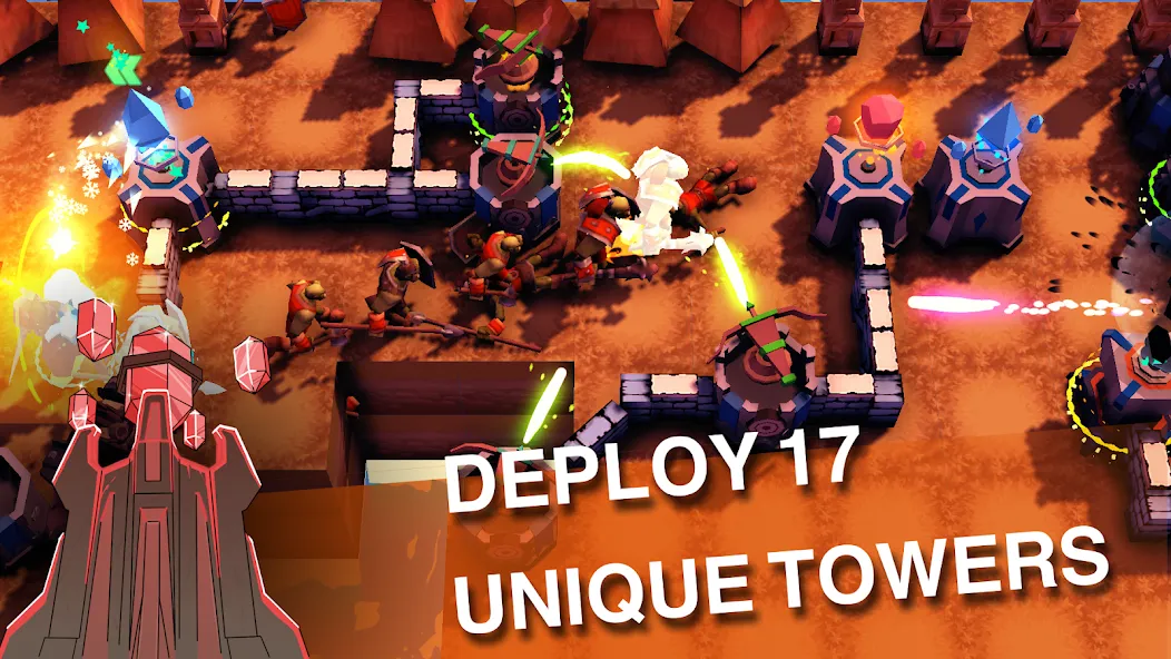 Maze Defenders - Tower Defense screenshot 1