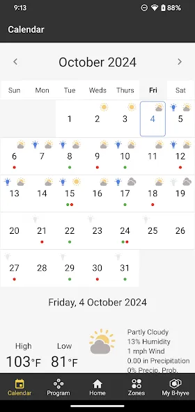 B-hyve screenshot 6