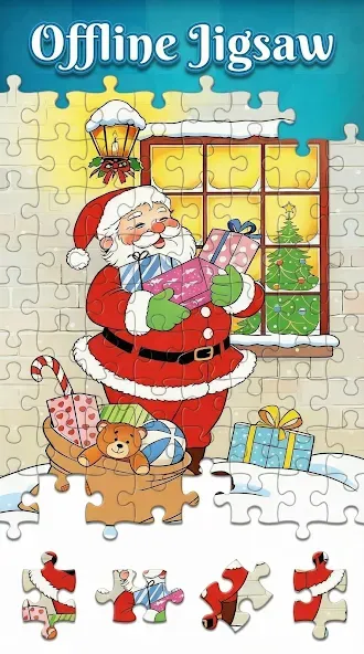 Santa Jigsaw HD screenshot 8