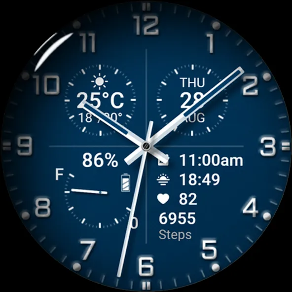 Watch face 10h08.com #68 screenshot 28