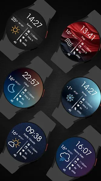Digital Watchface D2 screenshot 3