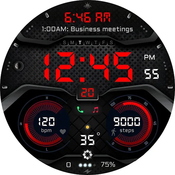 A470 Car Dashboard Face screenshot 26
