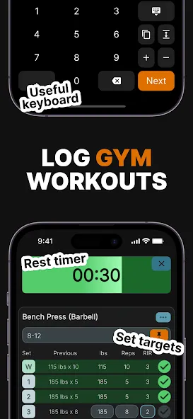 Gym log - Strive screenshot 2