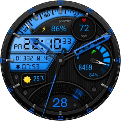 Ritech Digital Watch Face screenshot 24