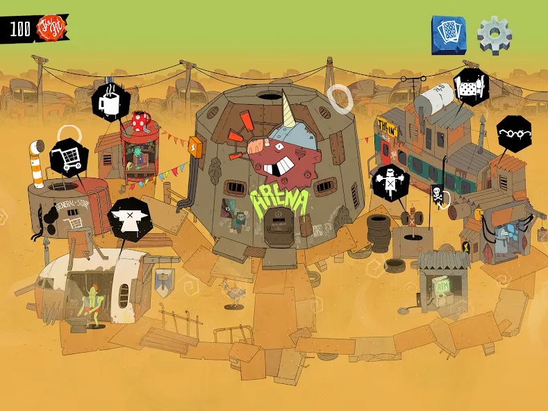 Meteorfall: Rustbowl Rumble screenshot 14