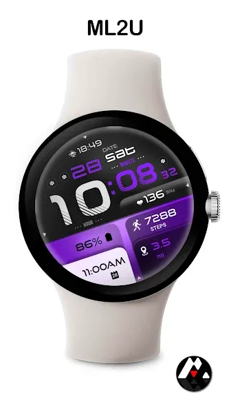 ML2U 103 Watch Face screenshot 4