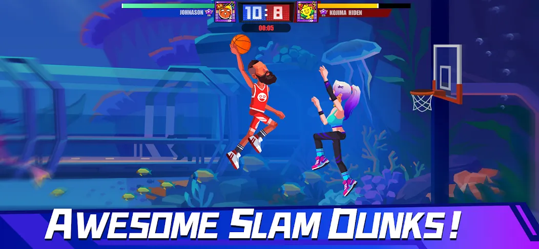 Basketball Duel:Online 1V1 screenshot 6