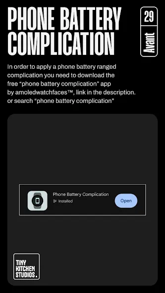 TKS 29 Avant Watch Face screenshot 8