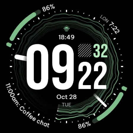 TKS 35 Sonar Watch Face screenshot 14