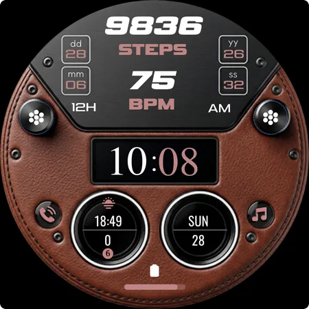 MJ200 Leather Digital Watch screenshot 22