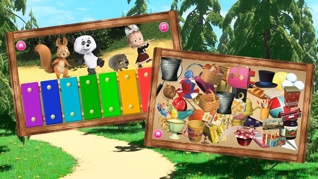 Masha y el Oso Juego Educativo screenshot 6