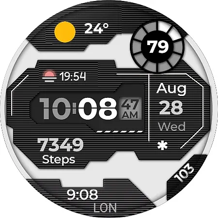 CC Digital 17 watch face screenshot 11