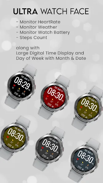 Ultra Watch Face screenshot 2