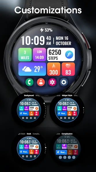 PRIME Home OS 3 Watch Face screenshot 3