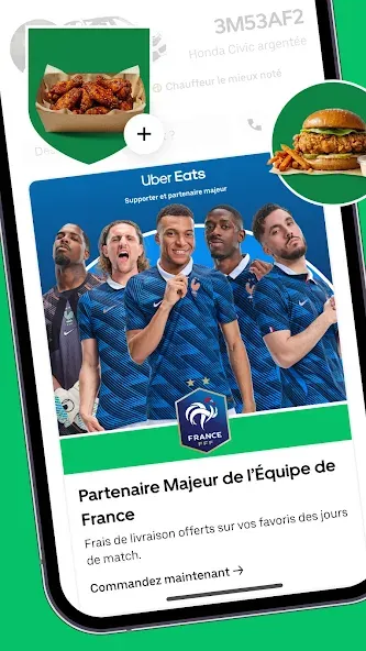 Uber Eats : repas et courses screenshot 1