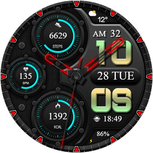 Hybrid GIMAGO URX19 Watch face screenshot 24