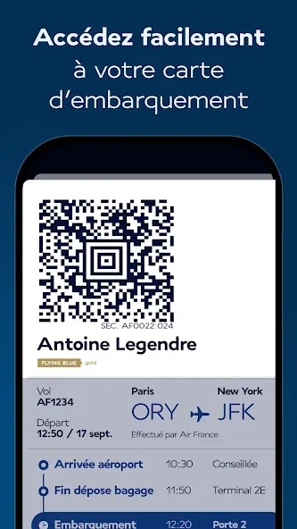 Air France - Réserver un vol screenshot 6