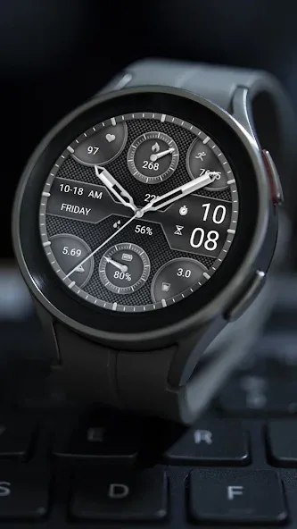 Carbon Fiber Texture ZKinWatch screenshot 5
