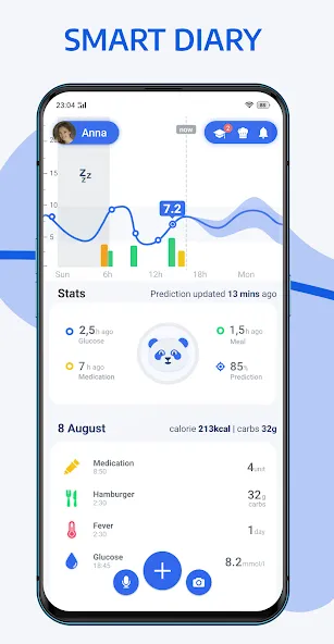 DiabTrend - Diabetes Diary App screenshot 1