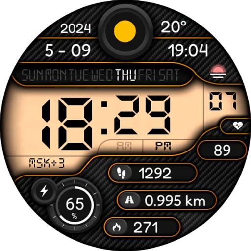Digital Lork Watch Face screenshot 15