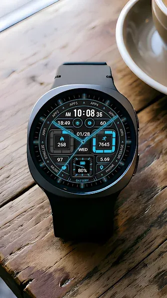 Fluorescence Clock ZKin Watch screenshot 6