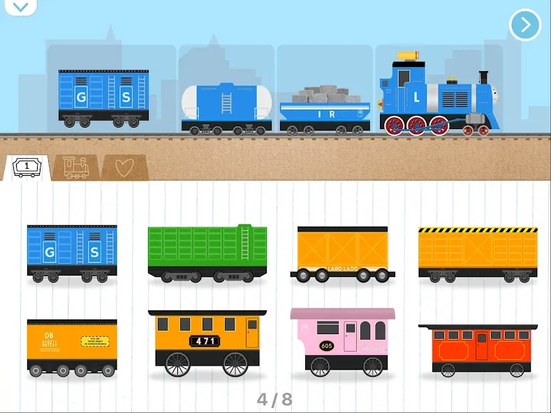 Brick Train Spiel für Kinder screenshot 14