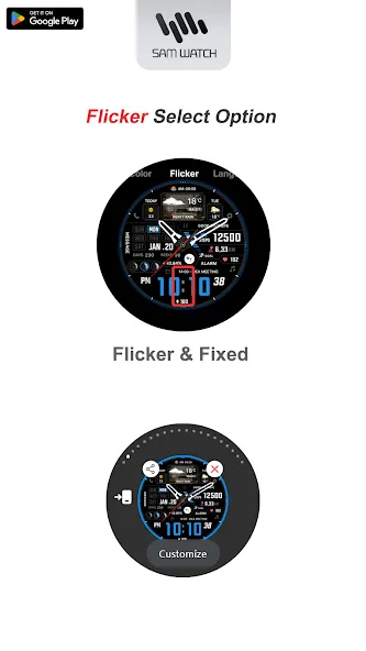 SamWatch AD Neon Weather screenshot 5