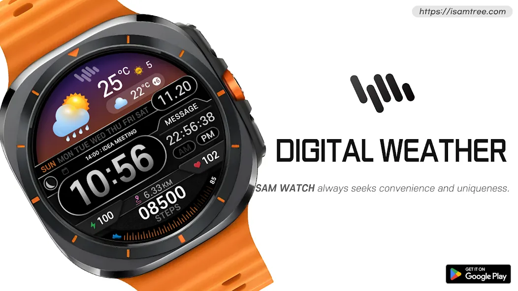 SamWatch Digital Weather screenshot 1